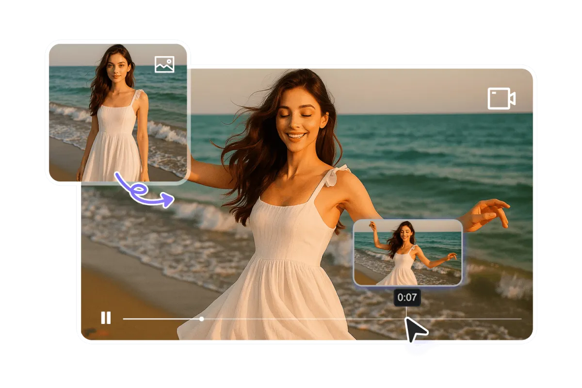 A photo transformed into an AI dance video with JXP