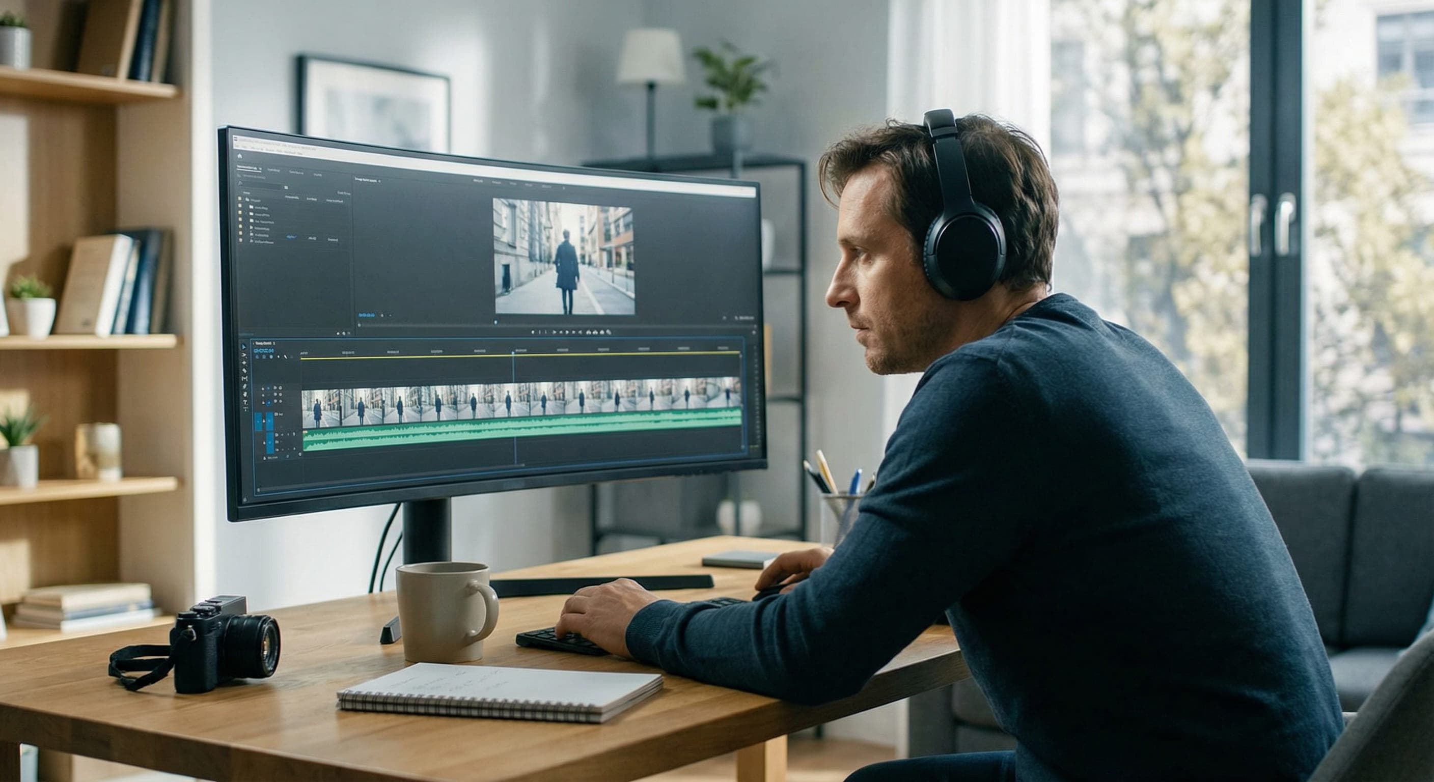 Continuous video output and longer narrative