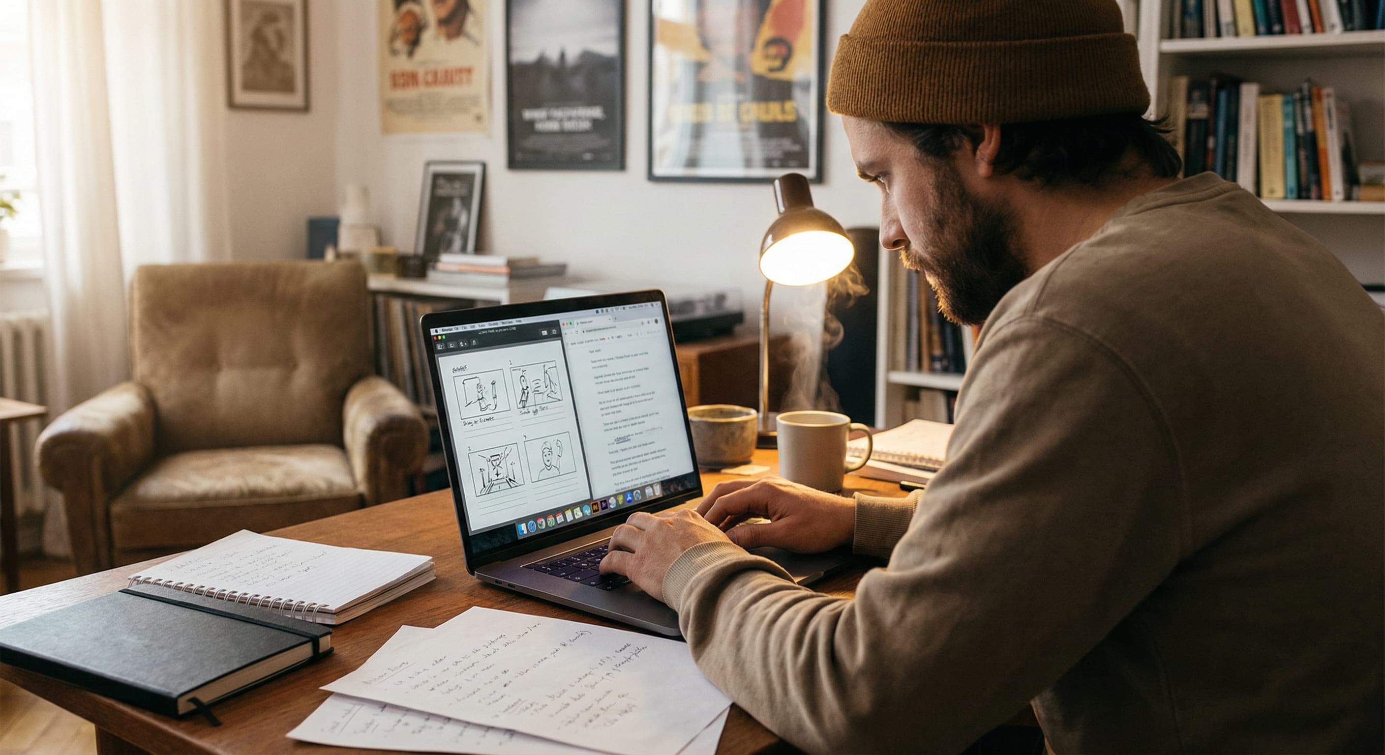 Storytelling and short film creation